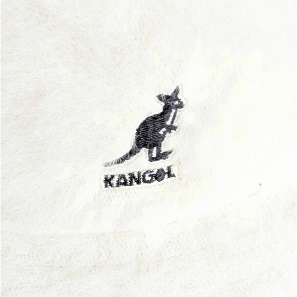 Kangol Unisex Furgora Ivory Casual Angora Fuzzy Real Fur Bucket Hat, size L main image 5